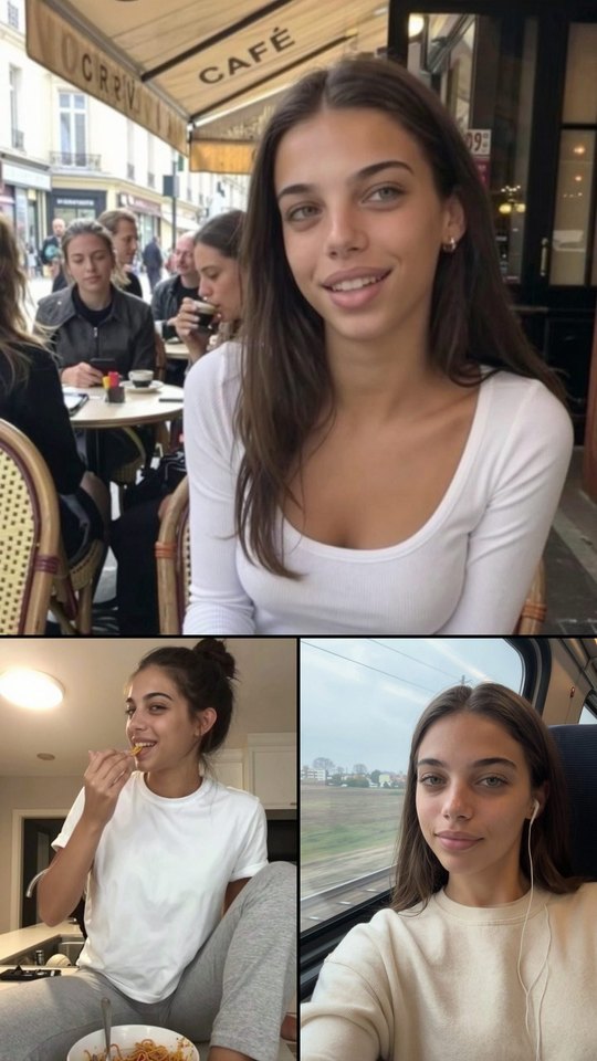 Story Layout de photos IA générées par Pulse Studio