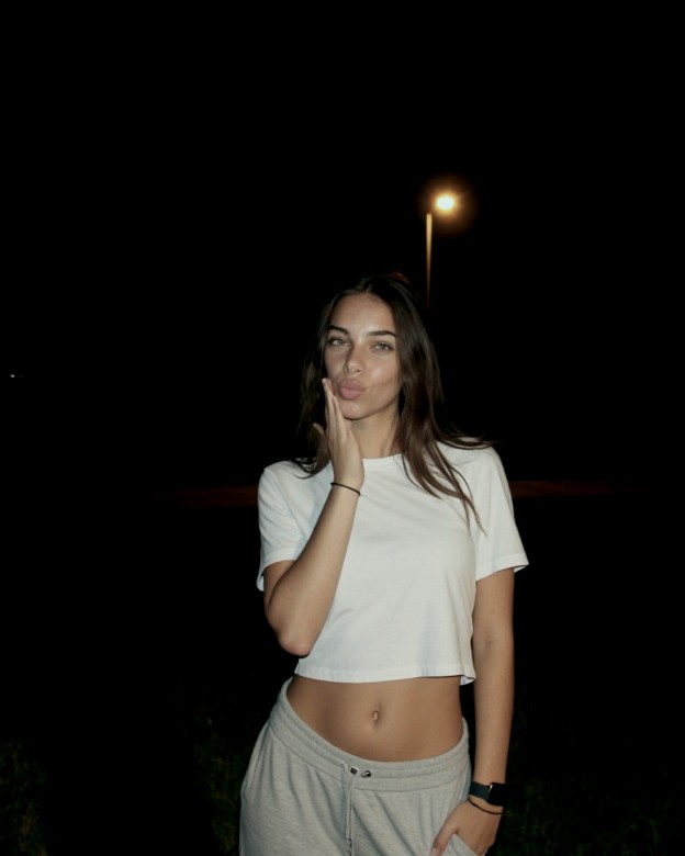 Une deuxième version de la même photo avec Maya